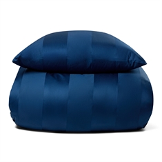 Luksus sengetøj - Blåt eksklusivt sengesæt i 100% bomuldssatin fra By Borg